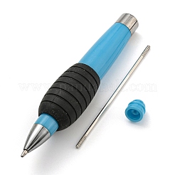 Penna a sfera retrattile in plastica&nbsp;LS-AJEW-P122-A07