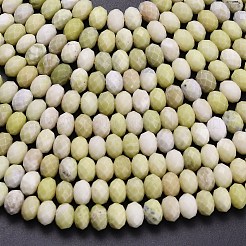 Natürliche Butter Jade Perlen Stränge&nbsp;G-Z111-A27