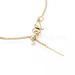 Verstellbare Schiebearmbänder aus Messingperlen für Damen&nbsp;BJEW-T022-17G