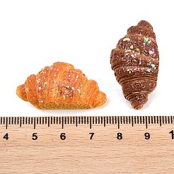 Lebensmittel-Cabochons aus undurchsichtigem Kunstharz&nbsp;CRES-D329-03