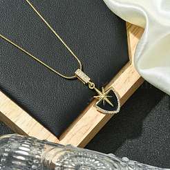 Colliers pendentifs en acier inoxydable 304&nbsp;NJEW-G157-03G