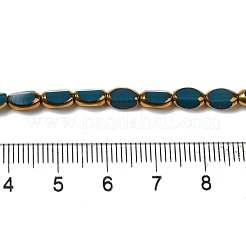 Chapelets de perles en verre électroplaqué&nbsp;X-EGLA-P061-02A-09