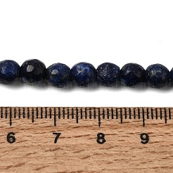 Stränge aus natürlich gefärbten Lapislazuli-Perlen&nbsp;G-G059-6mm