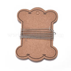 Cadenas de bolas de acero inoxidable 304 resistentes al deslustre&nbsp;CHS-E021-13J-P