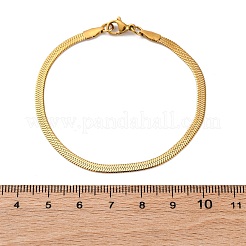 Bracelets en acier inoxydable 304&nbsp;X-BJEW-D418-01G