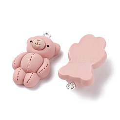 Pendentifs en résine opaque&nbsp;RESI-F030-05