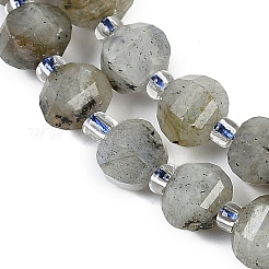 Chapelets de perles en labradorite naturelle &nbsp;G-G182-B02-02