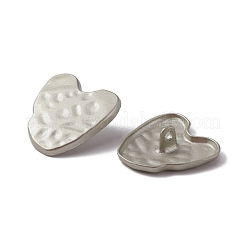 Zink-Legierung Schaft Schaltflächen&nbsp;BUTT-WH0026-07MP-A
