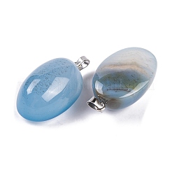 Pendenti tinti in agata naturale&nbsp;G-Q172-07P-02