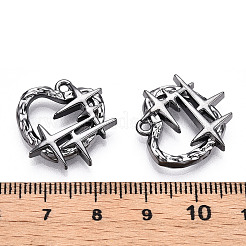 Aluminium Anhänger & Charms&nbsp;PALLOY-N176-11B-NR