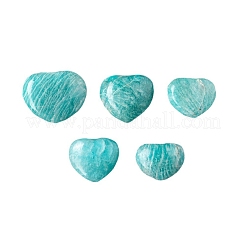 Natürliche Amazonit-Herzpalmensteine&nbsp;PW-WG21258-01