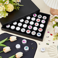 Acryl-Diamant-Edelstein-Präsentationsboxen&nbsp;CON-WH0089-170B