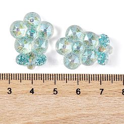 Transparente Epoxidharz-Blumen-Decoden-Cabochons&nbsp;CRES-M034-06B
