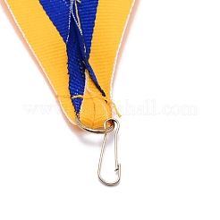 Sangle de médaille de ruban de polyester&nbsp;AJEW-WH0241-26I