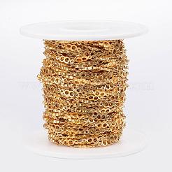Catene a maglie infinite in acciaio inossidabile 304 placcate ioni (ip)&nbsp;CHS-H009-19G