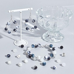 Runde Perlen aus Acryl und Glas&nbsp;CCG-PH0001-03