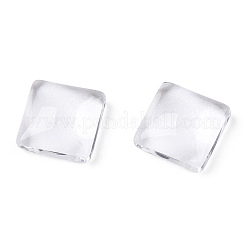 Cabochon in vetro trasparente&nbsp;GGLA-WH0034-07