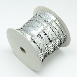 Kunststoffperlen pailletten&nbsp;PVC-Q085-4mm-1