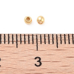 Perline in ottone&nbsp;KK-WH0034-02A-G01
