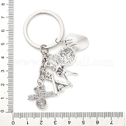Porte-clés en alliage de zinc&nbsp;KEYC-I118-01ASP-01