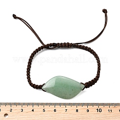 Braccialetti di perline intrecciate con perline di pietre preziose naturali&nbsp;BJEW-Q070-01