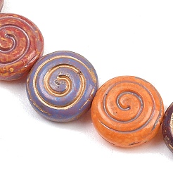 Backen Farbe Glasperlen Stränge&nbsp;GLAA-F133-04