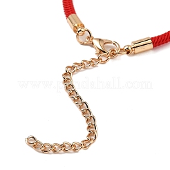 12 pz 12 colori braccialetti in poliestere&nbsp;BJEW-P340-12D-G