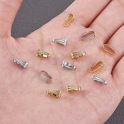 100 Stück 2-farbige SchnappKlauen aus Edelstahl 304&nbsp;STAS-SZ0001-92