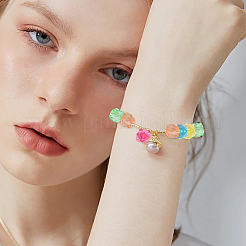 300 Stück transparente Acrylperlen&nbsp;ACRP-PA0001-01C