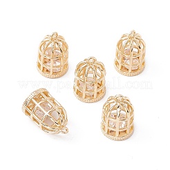 Ottone micro spianare pendenti zirconi&nbsp;ZIRC-P100-01G