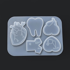Medizinisches Thema diy Silikonabzeichenrolle Ornamentformen&nbsp;DIY-G079-05A