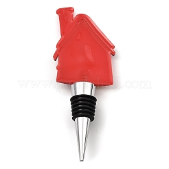 Tappi per bottiglie di vino in lega di alluminio e pvc a tema natalizio&nbsp;FIND-Q091-01G