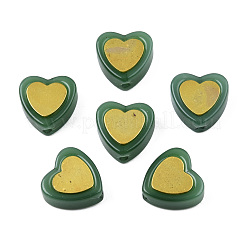 Imitation perles de verre peintes à la bombe de jade&nbsp;LAMP-N032-05-C03