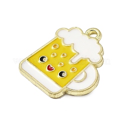 Pendentifs en alliage alimentaire émaillé&nbsp;ENAM-I065-03LG-03