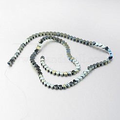 Chapelets de perles en hématite synthétique sans magnétique&nbsp;G-F300-23A
