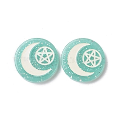 Cabochons en résine&nbsp;RESI-G055-02G