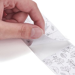 Versiegelungsaufkleber aus beschichtetem Papier&nbsp;DIY-A018-03B