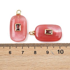 Cuarzo de la cereza colgantes de cristal&nbsp;LS-KK-B157-43G-03