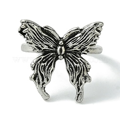Offene Ringe aus Schmetterlingslegierung für Damen&nbsp;RJEW-K275-45AS