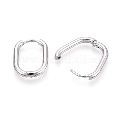 Pendientes de aro de acero inoxidable 304&nbsp;X-STAS-T074-29P
