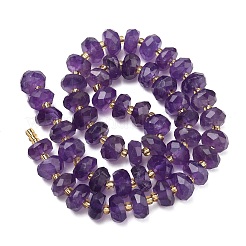 Natürlichen Amethyst Perlen Stränge&nbsp;G-L642-J07-03