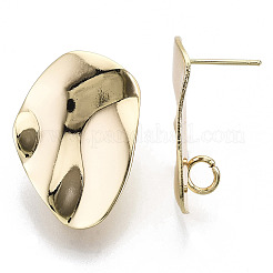 Fornituras de aretes de latón&nbsp;KK-N232-100-NF