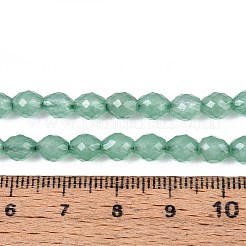 Naturels teints en blanc perles de jade brins&nbsp;G-T142-89C