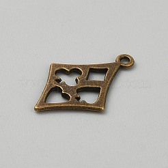Pendentifs en alliage de style tibétain&nbsp;FIND-CJC0011-86AB