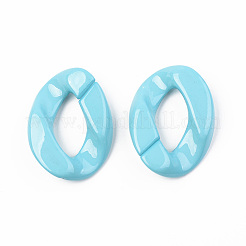 Anneaux de liaison acryliques opaques&nbsp;OACR-T024-01-G08
