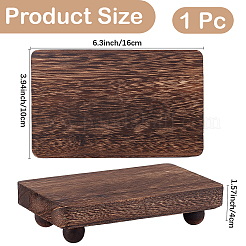Kerzenständer aus Holz&nbsp;ODIS-WH20025-10B