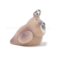 Anhänger aus flauschigem&nbsp;RESI-H042-01P-13