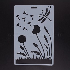 Wiederverwendbare Zeichenschablonen aus Kunststoff&nbsp;DIY-F018-B11