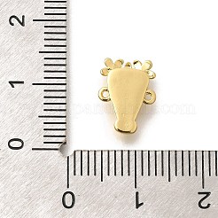 Gestellbeschichtung Messing Blumen Tier Verbindungsstück Charms&nbsp;KK-L225-027G