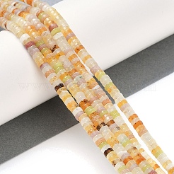 Natur Xiuyan Jade Perlen Stränge&nbsp;G-C084-D14-01